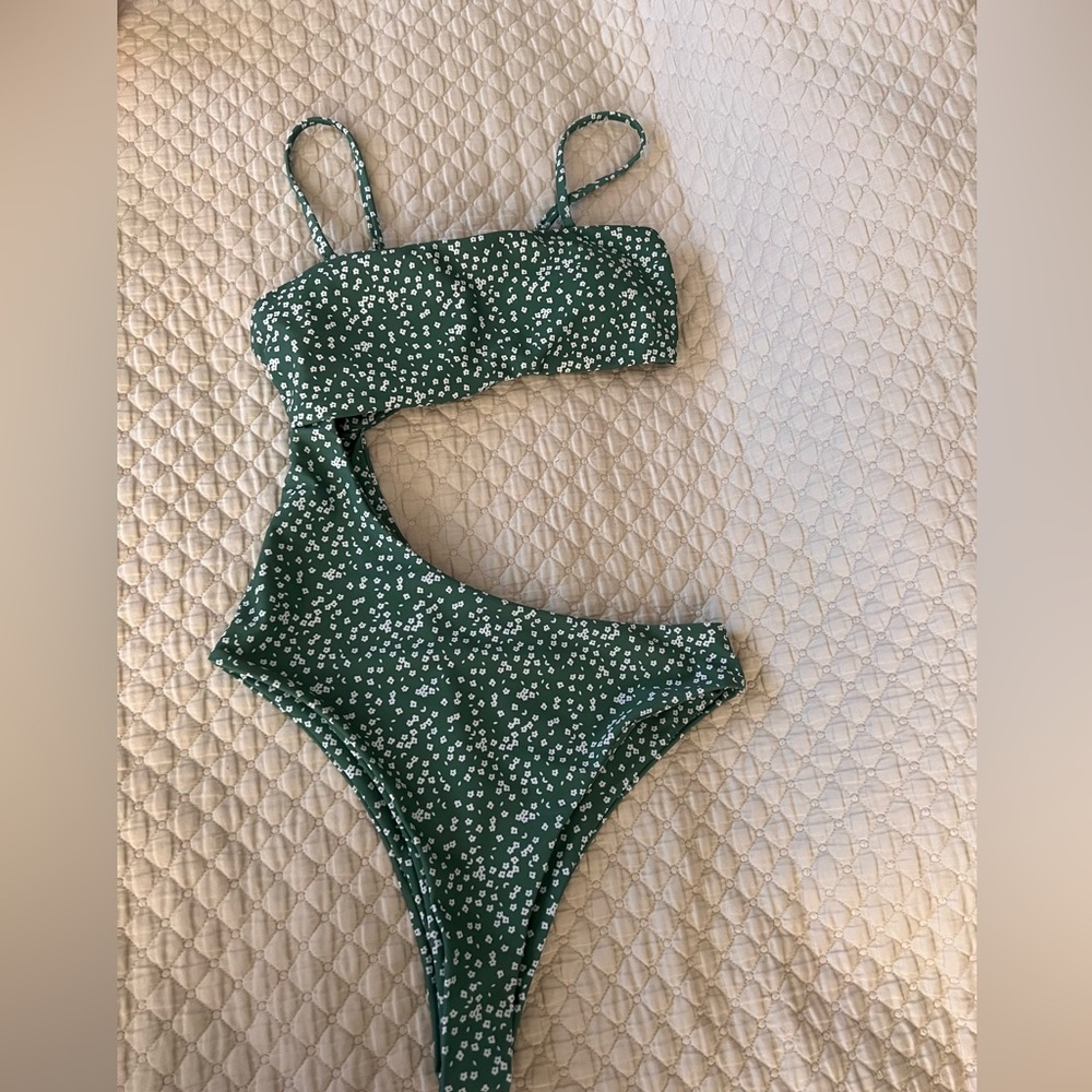 One Piece Cut Out Swim - Gem